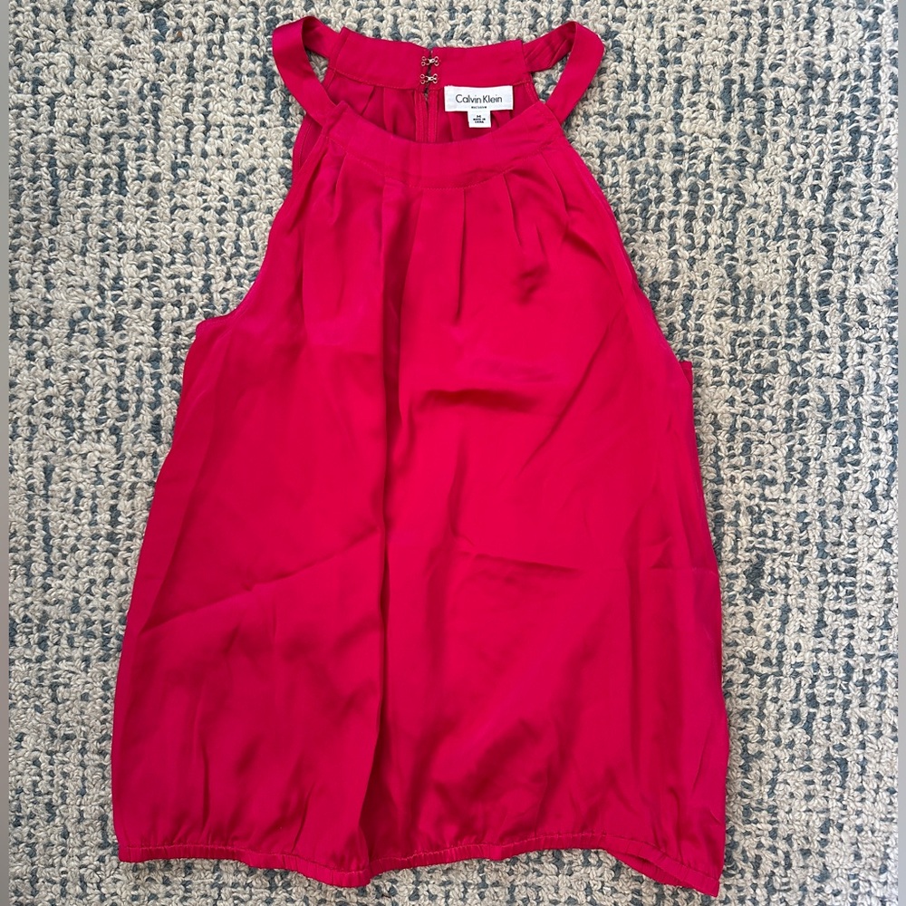 Calvin Klein Size M Fuchsia Tank
